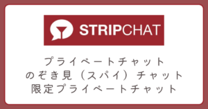 プライベートチャット・限定プライベート・のぞき見（スパイ）チャットの違いを徹底比較！